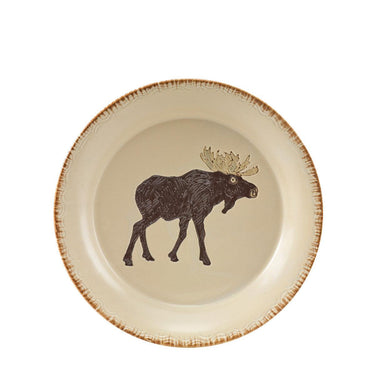Rustic Retreat Moose Salad Plates - Set of 4 Park Designs - The Fox Decor